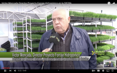 Victor Moncada Director Proyecto Forraje Hidropónico en la SRCBA